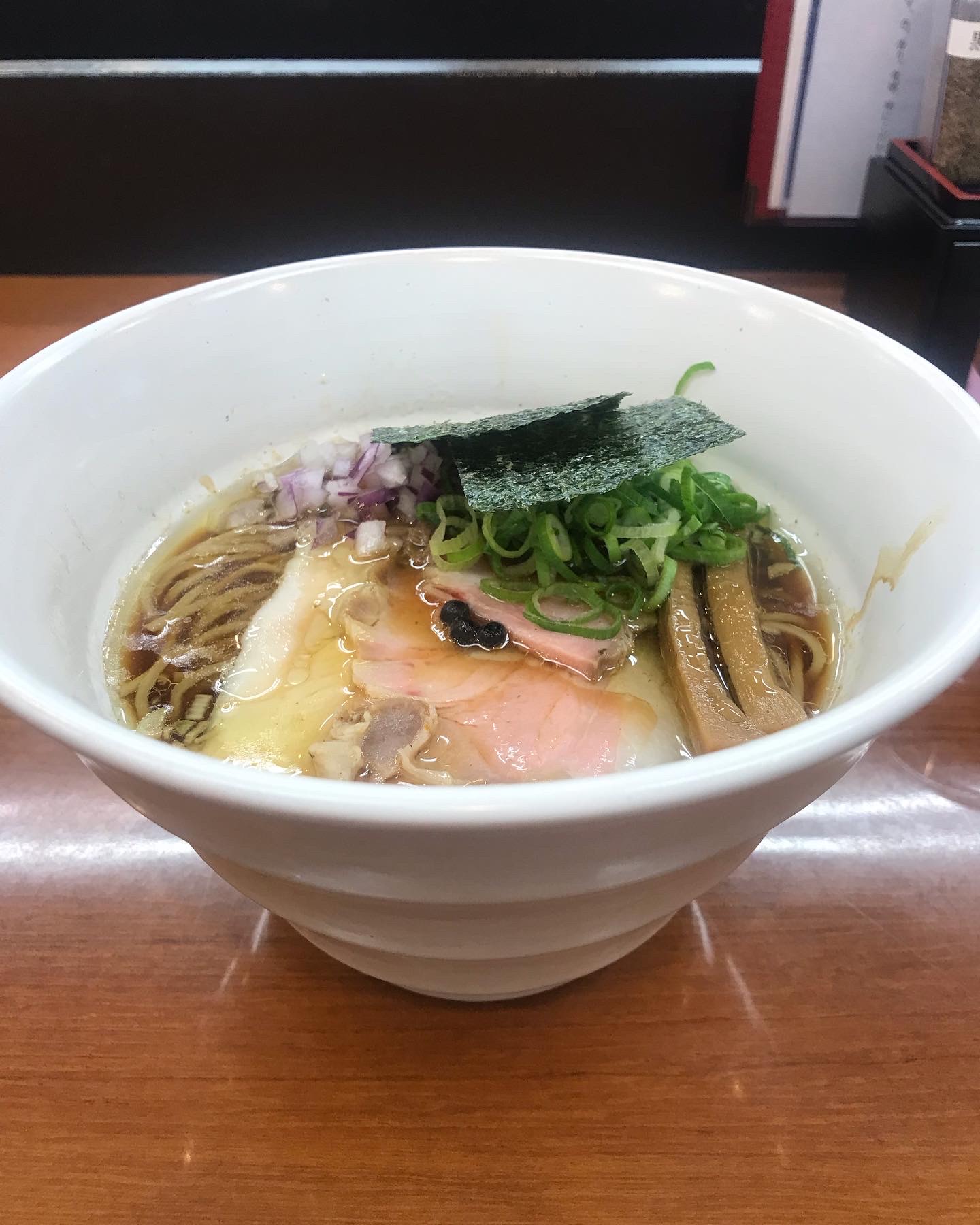 魁星醤油ラーメン